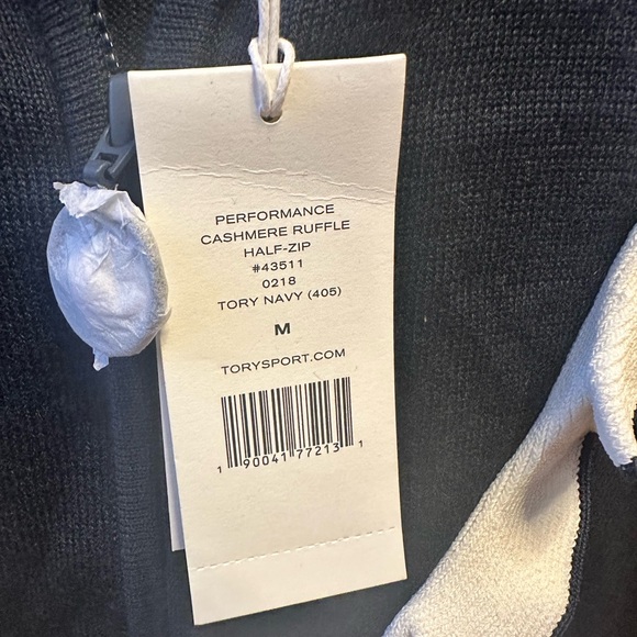 Tory Sport Navy and White Sweater - Picture 3 of 4